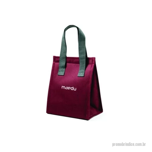 Bolsa térmica personalizada - Bolsa térmica de alta densidade, contém 1 compartimento principal com fecho aderente. Caacidade de até  2,5L