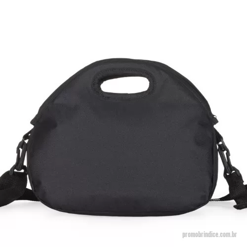 Bolsa térmica personalizada - Bolsa térmica de mão com 8 litros, material externo de nylon. Acompanha plaquinha para personalização e alça com gancho para utilizar carregada ao corpo.