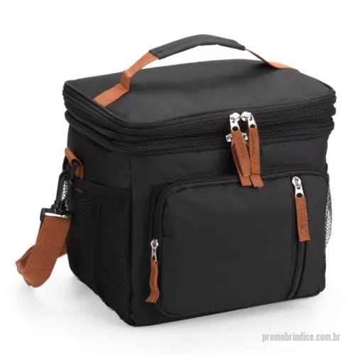 Bolsa térmica personalizada - Bolsa Térmica Dupla Expansível 15L -  26 x 25,5 x 19 cm