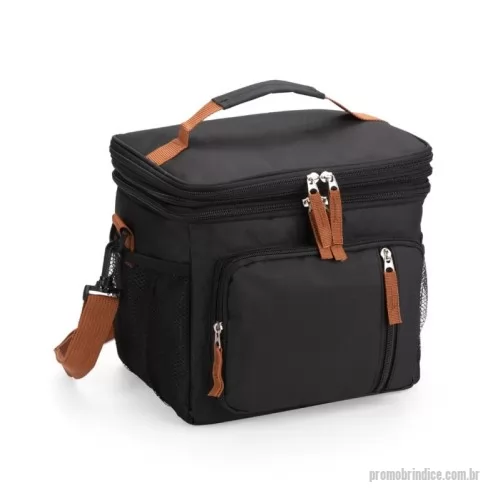 Bolsa térmica personalizada - Bolsa Térmica Dupla Expansível 15L - 26 x 25,5 x 19 cm
