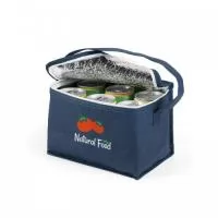 Bolsa térmica em non-woven (80 g/m²) com capacidade até 3 L. Certificação EU Food Grade. 180 x 140 x 130 mm