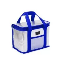 Descrição aprimorada: Bolsa Térmica com Isolamento em Alumínio – 6L  Funcional e prática, essa bolsa térmica é perfeita para quem busca conservar alimentos e bebidas com eficiência no dia a dia. Fabricada com filme de alumínio de alta qualidade, seu revestimento interno oferece excelente isolamento térmico, mantendo a temperatura dos itens por mais tempo, seja quente ou fria. Ideal para levar ao trabalho, escola, viagens ou atividades ao ar livre, ela é leve, compacta e fácil de transportar. Possui bolso externo em tela, ótimo para guardar utensílios menores ou garrafinhas, e espaço interno bem distribuído para refeições organizadas.  Especificações:  Capacidade estimada: 6 litros  Tamanho aproximado: 21 cm (A) x 28,3 cm (L) x 16 cm (P)  Área para gravação: 2 cm x 4 cm  Peso aproximado: 135 g