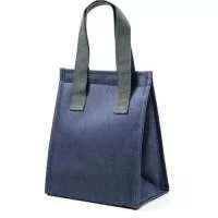 Bolsa térmica em 300D de alta densidade com pegas em webbing. Contém 1 compartimento principal com fecho aderente. Capacidade até 6 L. 240 x 290 x 140 mm