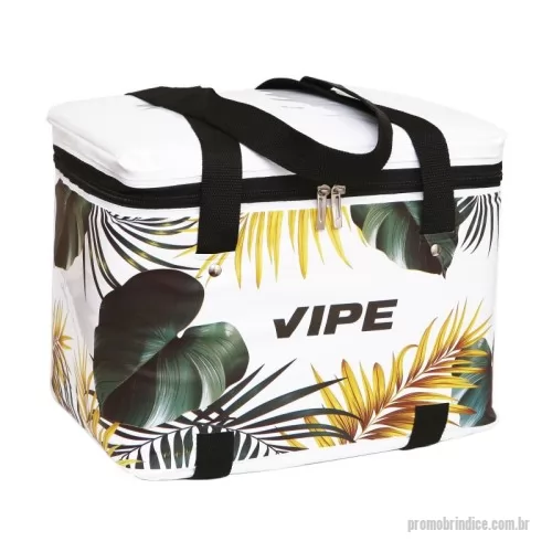 Bolsa termica pvc personalizada - Bolsa Térmica 21L personalizada, tamanho - 34x25x25 - BOLSA TERMICA PVC