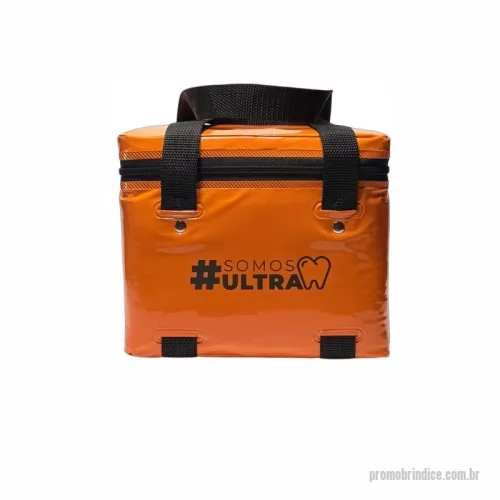 Bolsa termica pvc personalizada - Bolsa térmica 6,9 litros no PVC -  zíper, cursor, espuma térmica, alça, rebite, medindo 24x18x16 personalizado