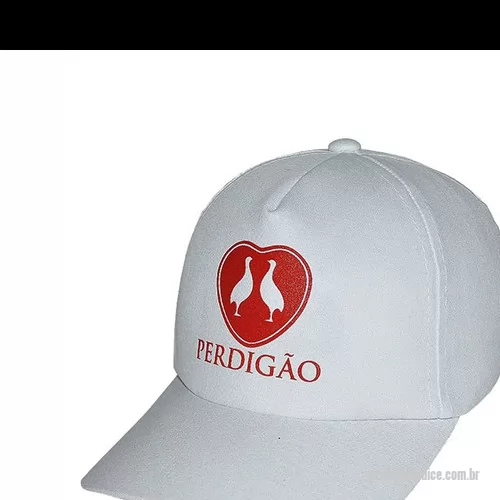 Boné personalizado - Boné Em Brim Modelo 6 Gomos Ou Americano. Aba Curva. Regulador Pvc Pode Ser Personalizado Em Silk Ou Bordado.