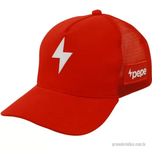 Boné personalizado - Boné modelo americano tecido brim com entretela de memoria e tela regulador de plástico e logotipo silcadoo