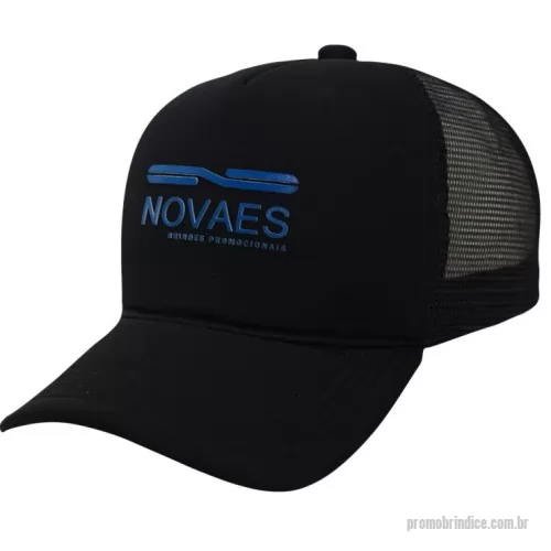 Boné personalizado - boné modelo americano tecido brim com entretela de memoria com tela e regulador plástico e logotipo silkscreen