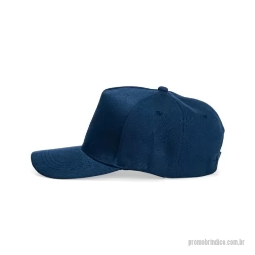 Boné personalizado - Boné de Poliéster com Aba Curva Personalizado  Prático, confortável e versátil, o boné de poliéster com aba curva é uma excelente opção para divulgação da marca em eventos, campanhas promocionais e ações corporativas.  Possui fecho ajustável em velcro na parte posterior, permitindo melhor ajuste e conforto durante o uso.