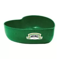  Bowl 500ml Green em formato de coração é um produto Eco Sustentável é feito com até 50% de Fibra Natural de coco ou madeira e 50% de Plástico Premium (PP).  Com acabamento impecável, material atóxico e resistente ao micro-ondas e máquina de lavar.  Ideal para petiscos, sobremesas, sorvetes, sucrilhos e açai.