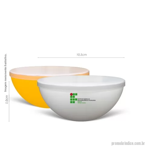 Bowl personalizado - Mini Bowl 240ml com tampa feito em Plástico Premium (PP),  atóxico, resistente, acabamento impecável, pode ser levado ao microondas e máquina de lavar louça.