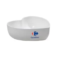 Bowl 500ml  em formato de coração é um produto feito em plástico atóxico de alta qualidade. Alta resistência a impacto. Ideal para petiscos, sobremesas, sorvetes, sucrilhos e açai. Capacidade de 500 mL