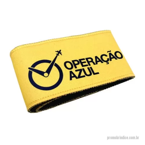 Braçadeira personalizada - Braçadeiras Personalizadas, Produzidas em Neoprene, Personalização em Serigrafia ou Sublimação