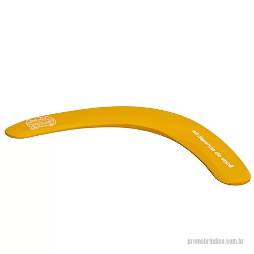 Brindes em Geral personalizados - Boomerang com acabamento suave e formato anatômico. Impressão personalizada. Ideal para ações de marketing, eventos, campanhas educativas, brindes corporativos e ativações promocionais.