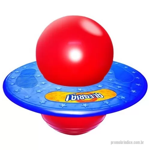 Brinquedo personalizado - Gogo ball personalizado, com área para aplicação da logomarca