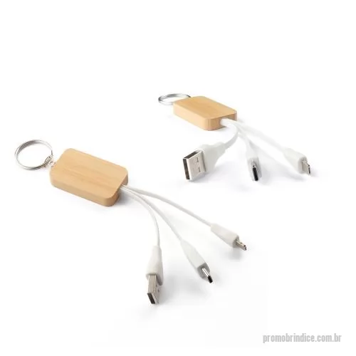 Cabo USB personalizado - Cabo USB com 2 Saídas Personalizado