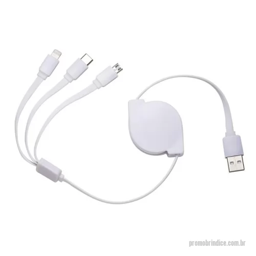 Cabo USB personalizado - Cabo USB Personalizado 10338 com sua logomarca. 20 anos ajudando a cotar Brindes Promocionais com várias empresas num único clique.  Cabo USB retrátil com as entradas Lightning/iPhone, V8/Android e Tipo-C/Android. Suporte com rolamento e trava automática. Suporte com frente lisa e parte traseira com área para aplicação de adesivo ou etiqueta resinada. Cabo USB retrátil com as entradas Lightning/iPhone, V8/Android e Tipo-C/Android. Suporte com rolamento e trava automática. Suporte com frente lisa e parte traseira com área para aplicação de adesivo ou etiqueta resinada.Cabo USB Personalizado, 168093, Bs2brindes. Clique e Cote no Portal PromoBríndice!