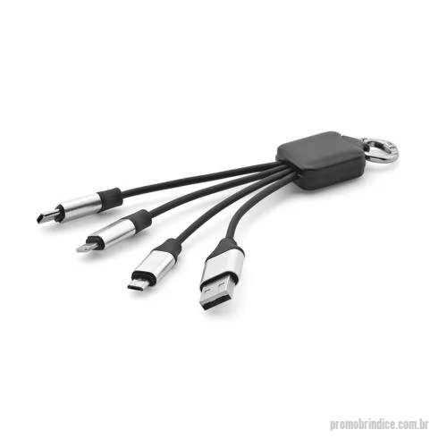 Cabo USB personalizado - Cabo USB com 4 Saídas Personalizado
