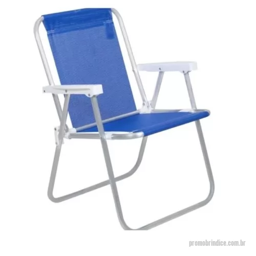 Cadeira de praia personalizada - Leve o Conforto para a Praia com a Cadeira de Praia Alta em Alumínio!   Desfrute de momentos relaxantes à beira-mar com a Cadeira de Praia Alta em Alumínio, a combinação perfeita de estilo, conforto e praticidade.   Resistente e Durável: Fabricada com tela 100% poliéster e revestimento em PVC, essa cadeira é resistente ao sol, água salgada e desgaste, garantindo durabilidade para você aproveitar muitos dias de praia.   Leve e Resistente à Corrosão: A estrutura em alumínio oferece leveza para facilitar o transporte e resistência à corrosão, ideal para o ambiente praiano.   Conforto Ergonômico: Os apoios de braço em polipropileno proporcionam suporte ergonômico para você relaxar por horas com total conforto.   Praticidade em Movimento: Leve e fácil de transportar, essa cadeira é perfeita para levar para a praia, camping ou piqueniques sem esforço.  Desfrute do sol, da brisa e da paisagem com o máximo de conforto e estilo!  Garanta já a sua Cadeira de Praia Alta em Alumínio e aproveite 