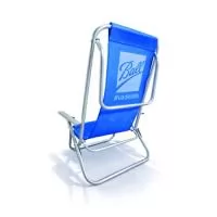 Cadeira de Praia modelo Preguiçosa confeccionada em tubo de alumínio 7/8. Suporta aproximadamente 100kg. Disponível em várias cores. Gravação da logomarca em 1 cor já incluso.