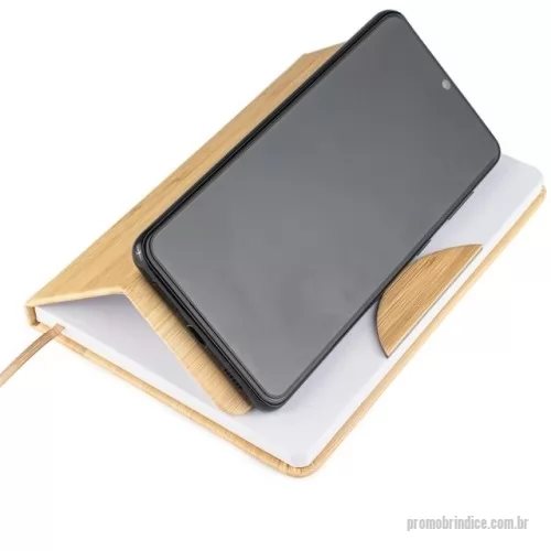 Caderneta personalizada - Caderneta com Suporte Celular 