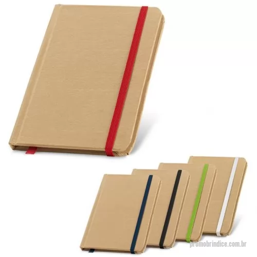 Caderno ecológico personalizado - Caderno Cartão. Capa dura. Com 80 folhas não pautadas de papel reciclado. 100 x 140 mm