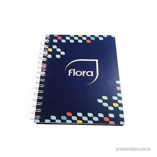 Caderno personalizado - Caderno Personalizado no tamanho 21 x 15cm, Capa Dura personalizada em 4 cores no Couchê Fosco 150g, miolo 1 x 1 cor (Preto) em Offset 75g. Encadernação com wire-o