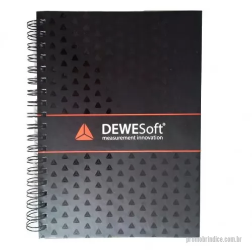 Caderno personalizado - Caderno Personalizado 17x24cm com seu logo 