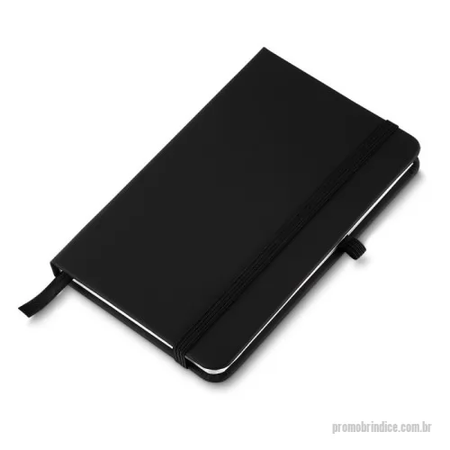 Caderno personalizado - Caderno de anotações 80 folhas com elástico, suporte para caneta, capa dura e material sintético