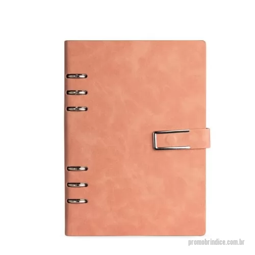 Caderno personalizado - Caderno Fichário PU