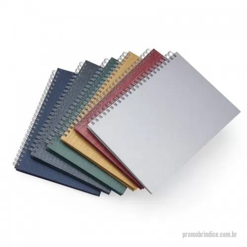 Caderno personalizado - Caderno pequeno capa metalizada