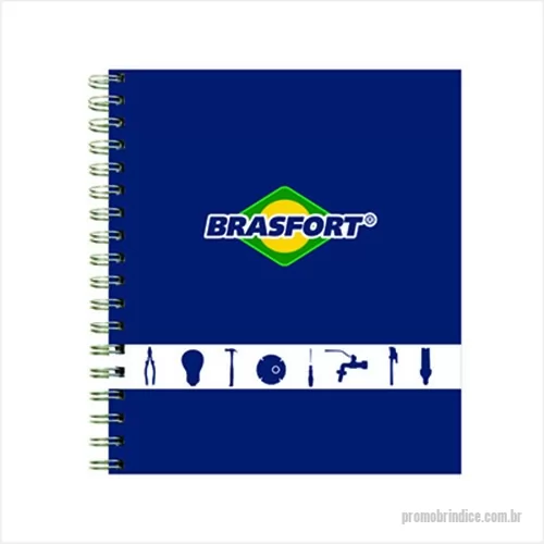 Caderno personalizado - Caderno - Formato 205x230mm - Capa em Offset 4 cores  - quantidade mínima 100 pçs