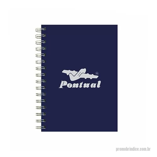 Caderno personalizado - Caderno em Percalux - formato 150x210mm - gravação hotstamp - quantidade mínima de 100 cadernos