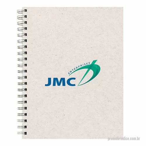 Caderno personalizado - Caderno - formato 210x280 mm - capa em offset 4 cores em papel reciclato - quantidade mínima de 100 pçs