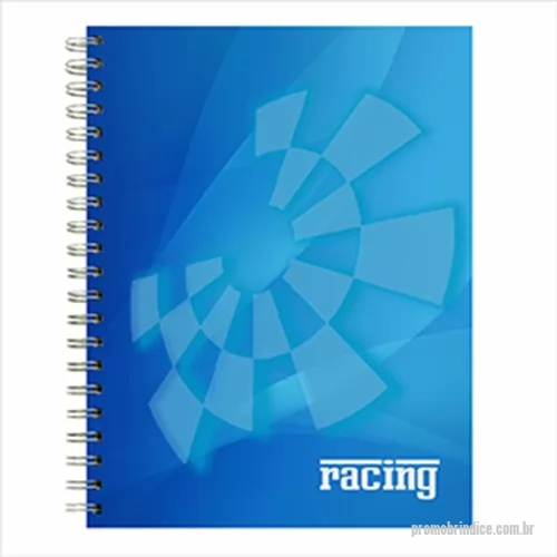 Caderno personalizado - Caderno - formato 210x280 mm - capa em offset 4 cores - quantidade mínima de 100 pçs. Fabricação Própria