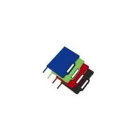 Caderno de anotações com suporte para caneta, capa dura em PU, miolo 80 folhas não pautado na cor branca.  Acompanha caneta/lápis infinito (ponta dupla) feito em corpo plástico.  Lápis infinito em liga metálica, sem necessidade de apontar.