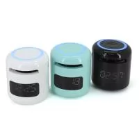 Caixa de Som Bluetooth com Relógio Personalizada