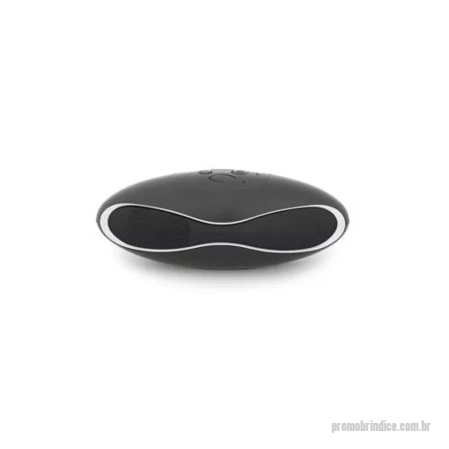 Caixa de som personalizada - Produzido em ABS com acabamento emborrachado soft touch, possui conexão bluetooth, ligação stereo - 3W - 4. Autonomia de aproximadamente três horas. Função p/ atender chamadas, controle de volume e conexão à playlist do mobile. Acompanha cabo USB. Consultar opções de gravação.