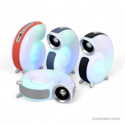 Caixa de som personalizada - Caixa de Som com Luminária Personalizada