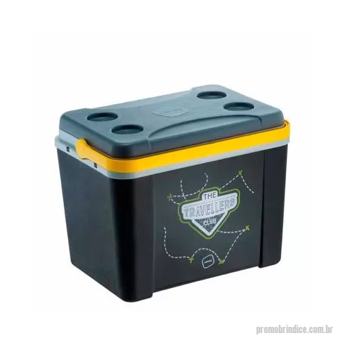 Caixa térmica personalizada - Caixa Termica Personalizada, Medidas 42,6 x 33,8 x 37 cm, Capacidade 34 litros, Peso 2,3 kg