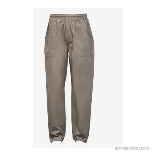 Calça personalizada - Calça Brim com Elástico na Cintura