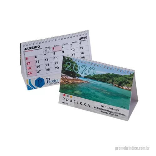 Calendário de mesa personalizado - Calendario de Mesa Personalizado