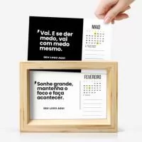 Calendário de mesa