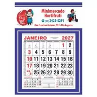 Calendário de parede