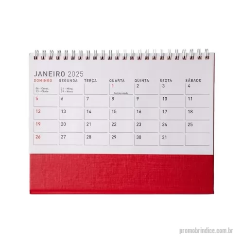 Calendário personalizado - Calendário de Mesa