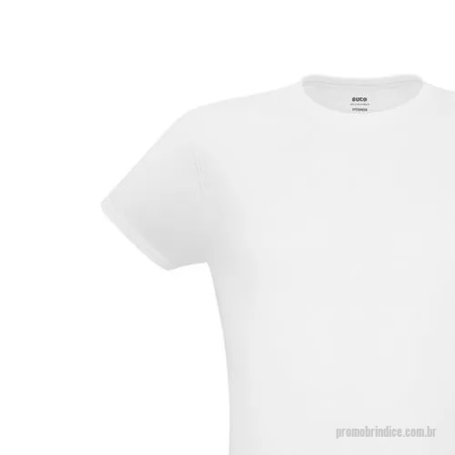 Camisa personalizada - Camiseta unissex de corte regular em malha 100% algodão (170 g/m2) com fio 30/1 penteado. Com gola em ribana 1,5x1,5 com fita de reforço e com costura dupla nas mangas, barra de fundo e laterais. Produto contém certificação ABVTEX . Tamanhos: P, M, G, GG, XGG