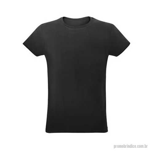 Camisa personalizada - camiseta unissex de corte regular é uma excelente opção, e está disponível em diversas cores. É uma ótima opção de brinde promocional para divulgação de sua marca. Personalize com sua marca em serigrafia ou transfer e compre a partir de 10 unidades. 