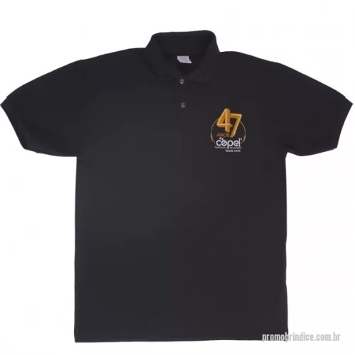 Camisa polo personalizada - camisa polo em malha piquet ou meia malha