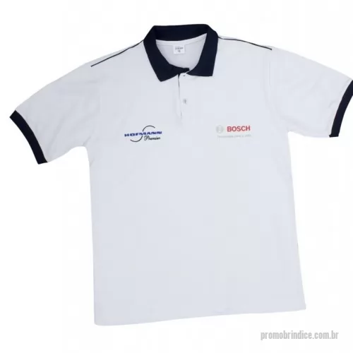 Camisa polo personalizada - camisa polo em malha piquet ou meia malha