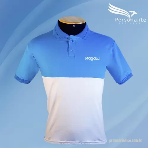 Camisa polo personalizada - Camisa Polo, modelo com recorte frontal, personalizada com seu logotipo (silk ou bordado), produzida em tecido Dryfit, Piquet PA ou Poliester com Viscose (PV), disponível em diversas cores e com tamanhos do PP ao EXG.